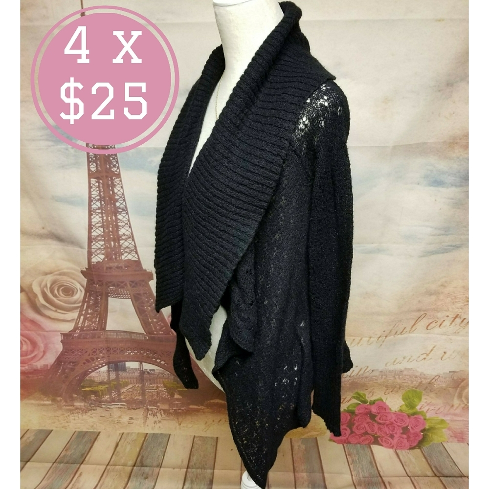 Jennifer Lopez open front cardigan